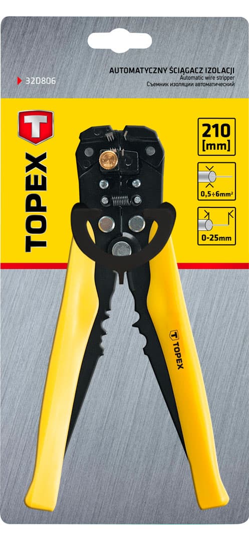 Automatyczny ściągacz izolacji 210 mm z regulacją 3