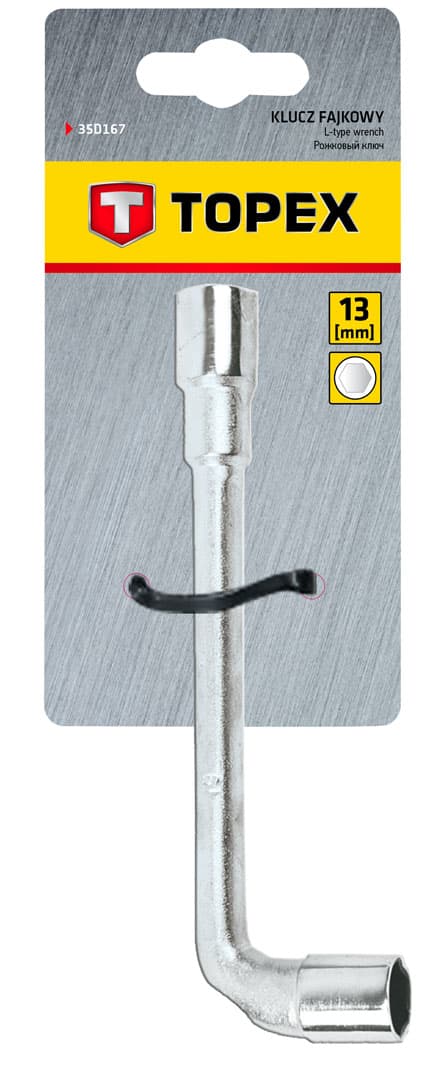 Klucz fajkowy sześciokątny 13 x 150 mm 3