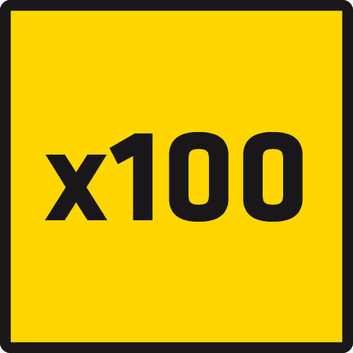 Krzyżyki dystansowe z kółkiem 2,0 mm, 100 sztuk 4