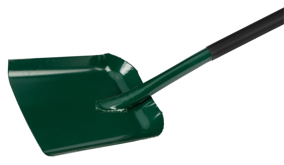 Łopata piaskowa z metalowym trzonkiem i plastikowym uchwytem 3