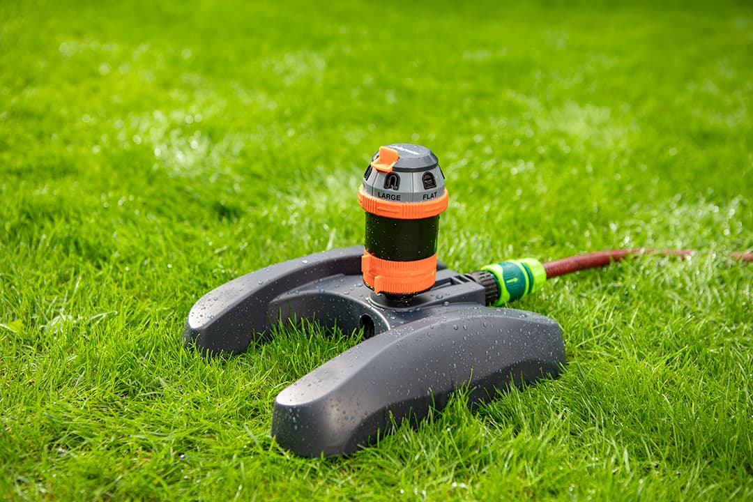 Zraszacz sektorowy 6-funkcyjny z regulowanym zasięgiem 3