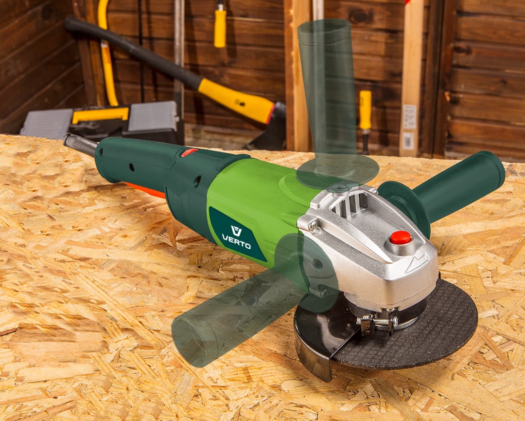 Szlifierka kątowa 1050W tarcza 125 mm obroty 10500 min⁻¹ 4