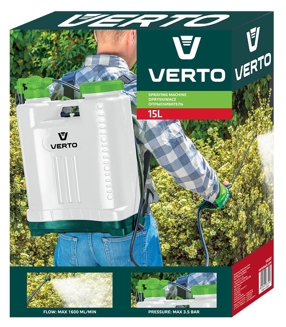 Opryskiwacz ciśnieniowy ręczny 15 litrów 3
