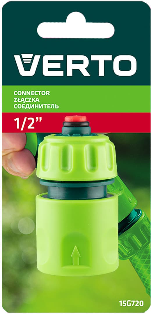 Złączka STOP 1/2 cala, jednomateriałowa 8