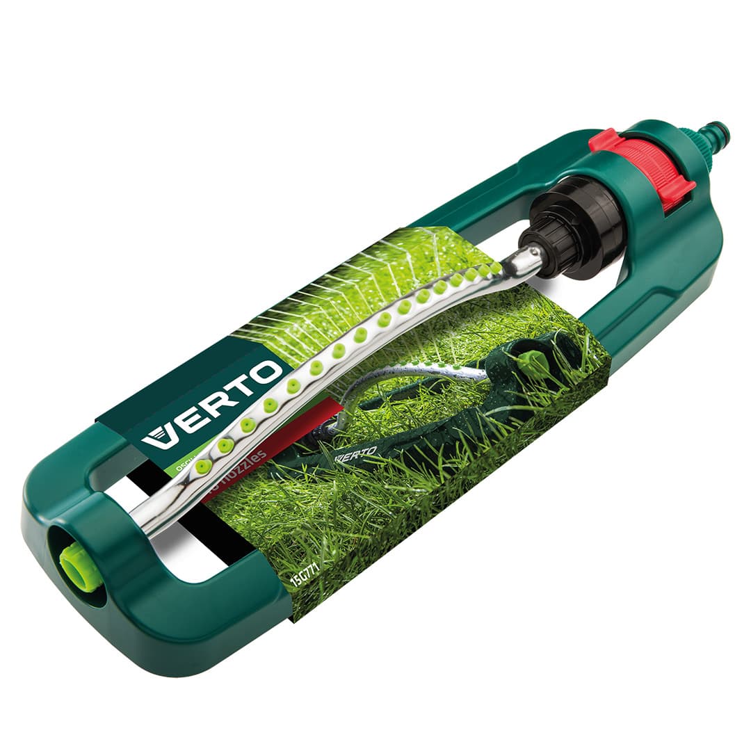 Zraszacz oscylacyjny do nawadniania powierzchni 13 x 18 m 6