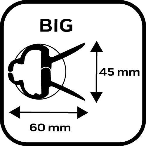 Klipsy do mocowania roślin zestaw 20 sztuk 6