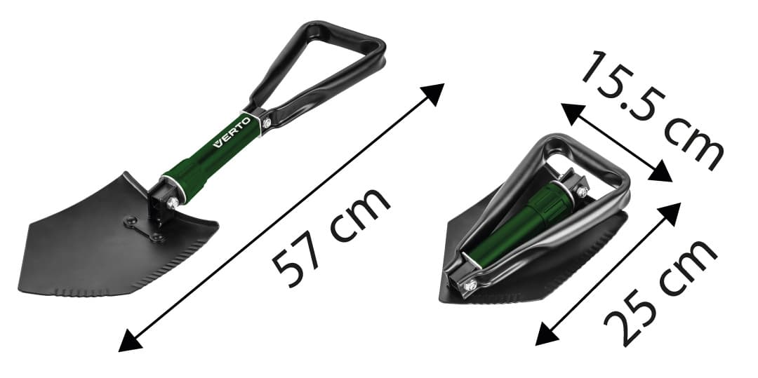 Składana saperka turystyczna do ogrodu i na biwak 4