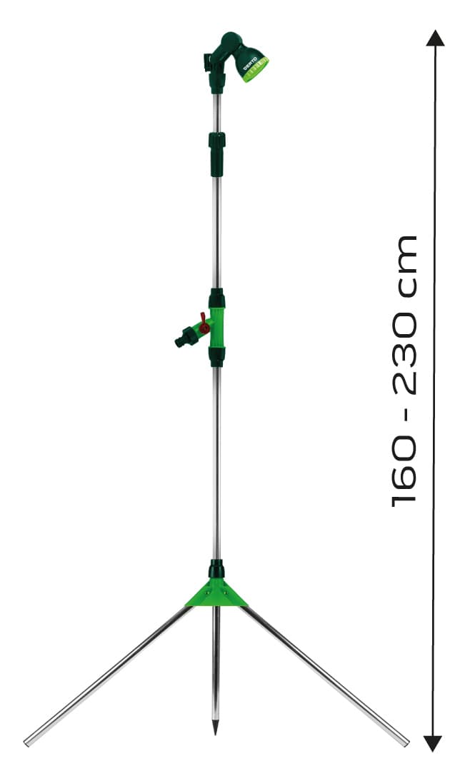 Prysznic ogrodowy z regulacją wysokości 160-230 cm 4
