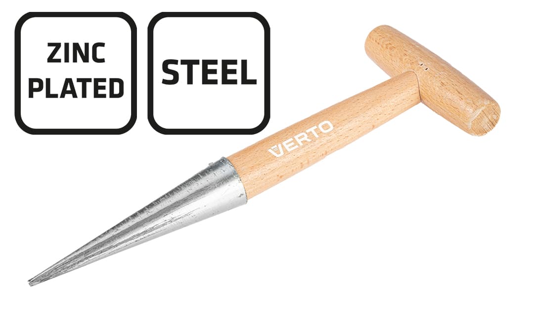 Pikownik do sadzonek z drewnianym trzonkiem 3