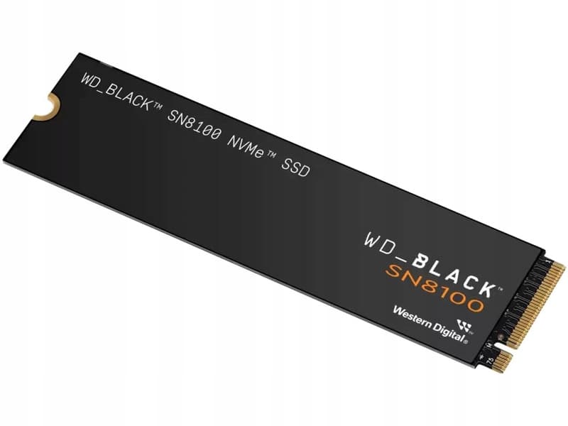 Dysk SSD WD Black SN8100 z radiatorem 1 TB