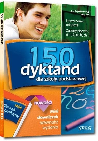 150 dyktand. Szkoła podstawowa. Klasa 4-6