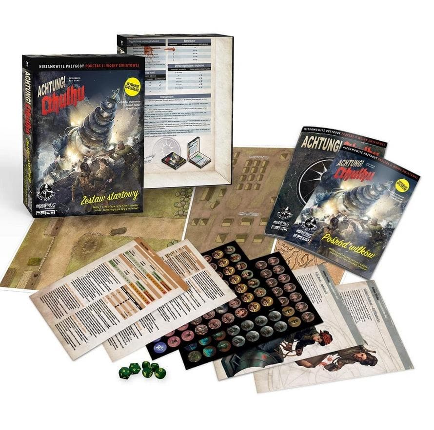 Achtung! Cthulhu Zestaw startowy do gry fabularnej