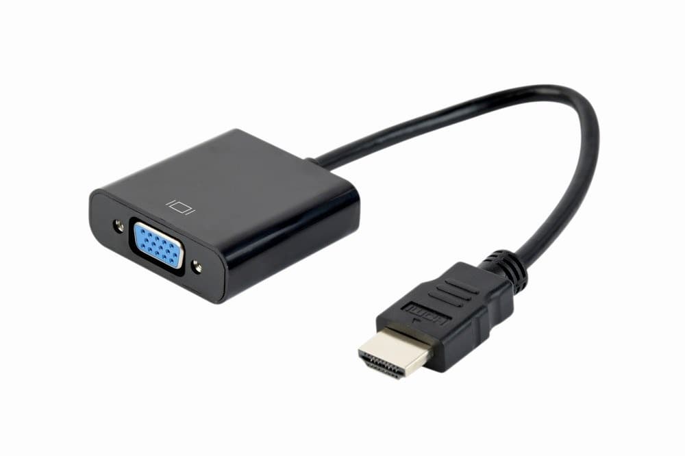 Adapter HDMI do VGA 0,15 m czarny