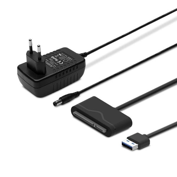 Adapter USB 3.0 do dysków 3.5” z zasilaniem