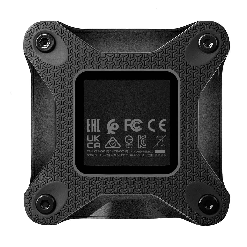 ADATA Dysk SSD SD620 o pojemności 2 TB w kolorze czarnym