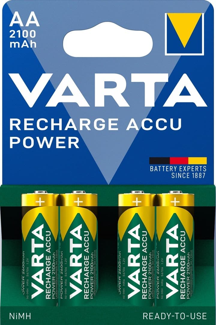 Akumulatorki AA VARTA Ready2Use HR6 2100mAh Ni-MH