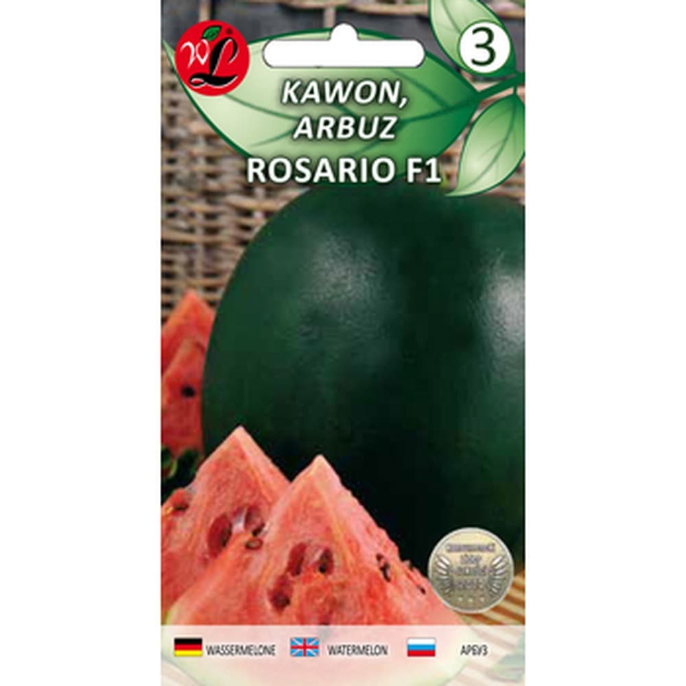 Arbuz Kawon Ciemnoróżowy Odmiana Rosario Legutko