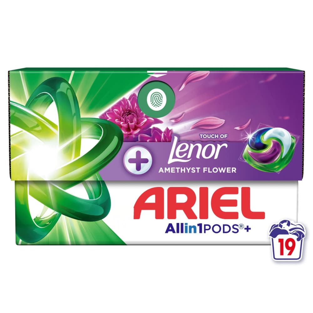 Ariel Amethyst - Kapsułki do prania 19 sztuk