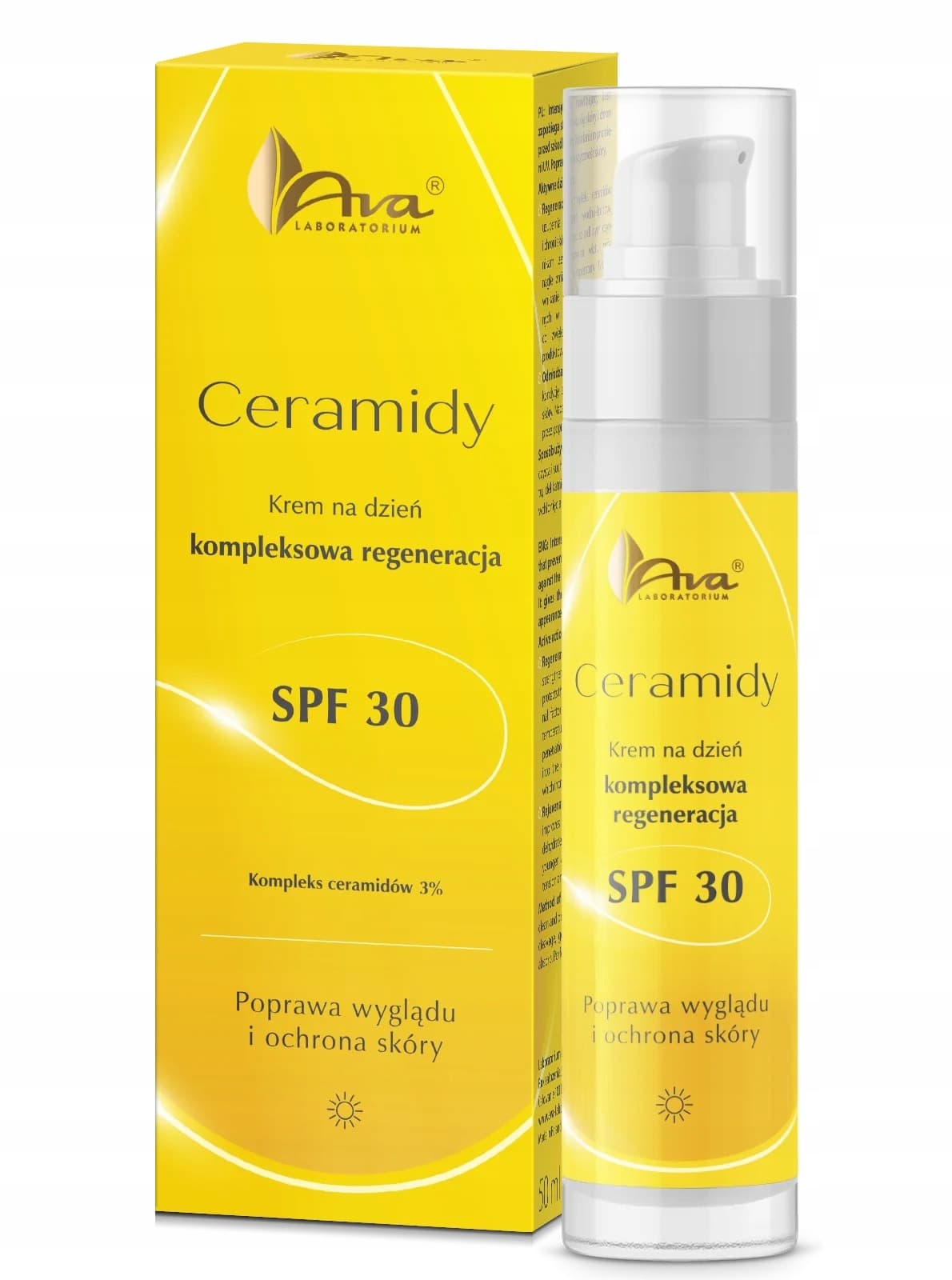 AVA Krem Ceramidy Dzień SPF50 Kompleks Regenerujący 50 ml