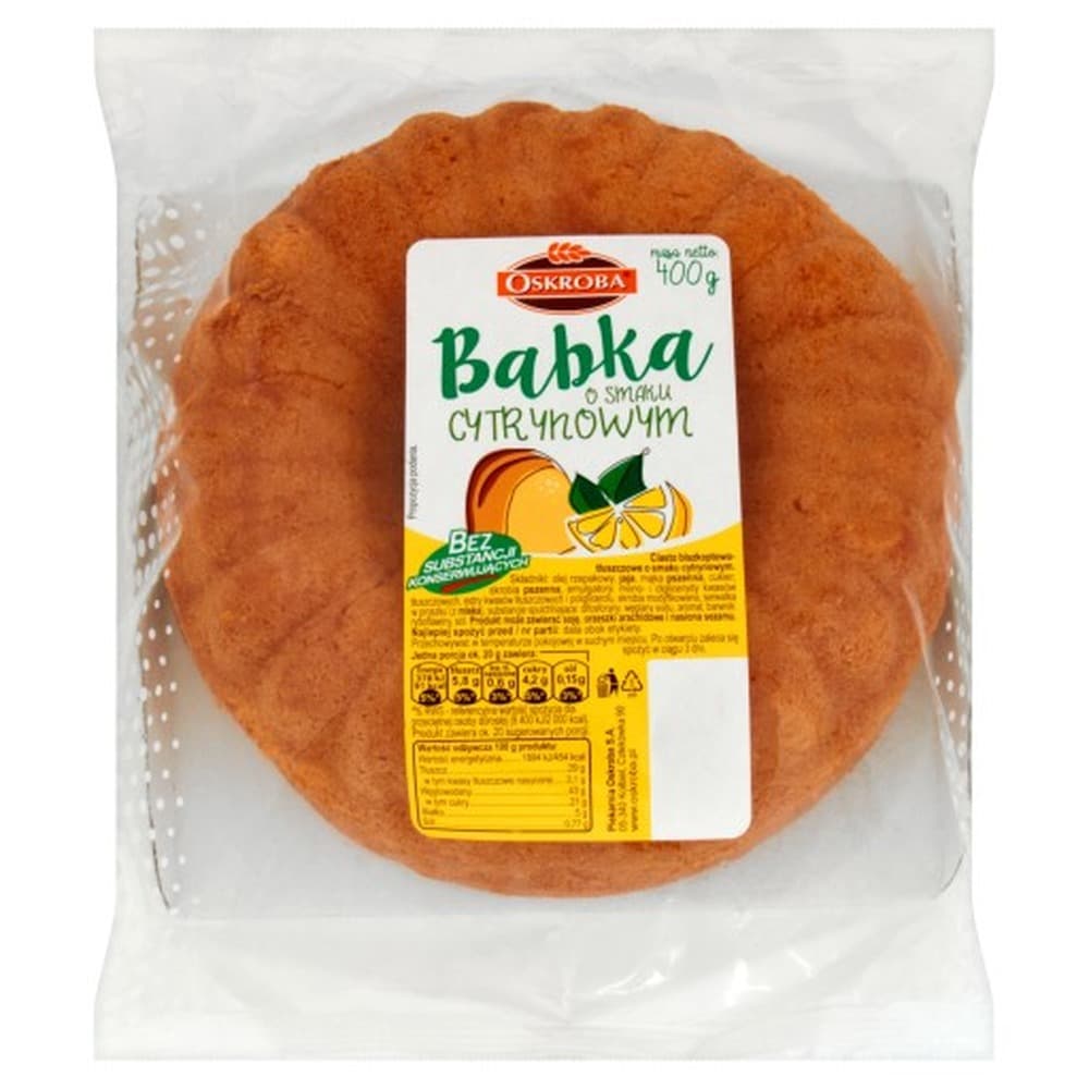 Babka cytrynowa OSK 400 g