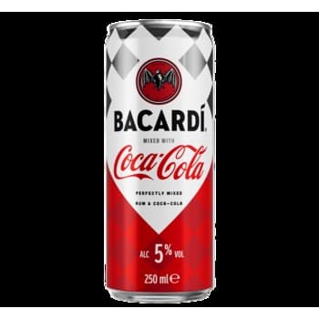 Bacardi & Coca-Cola napój alkoholowy 5% 250 ml