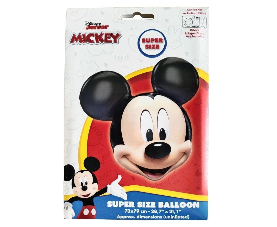 Balon foliowy głowa Myszki Mickey 73x79 cm