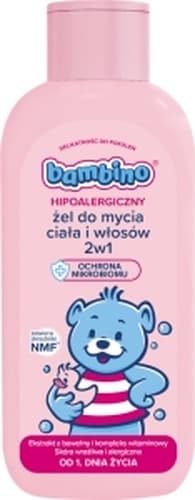Żel do mycia ciała i włosów dla dzieci Bambino 400 ml