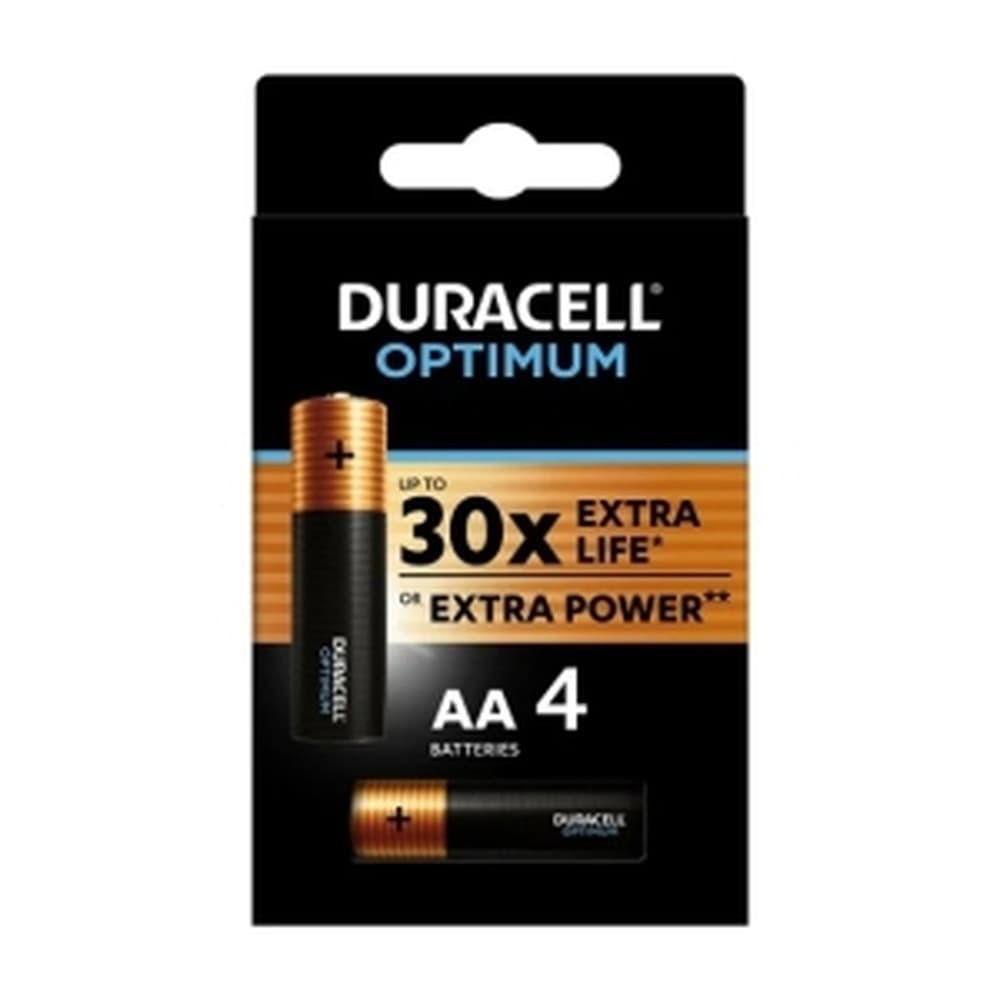Baterie alkaliczne Duracell Optimum LR6 AA 4 sztuki
