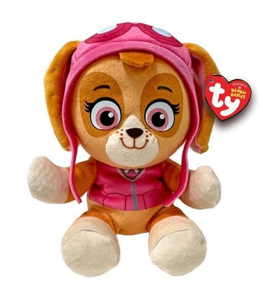 Beanie Babies Lic Miękka maskotka Psi Patrol - Skye 15 cm