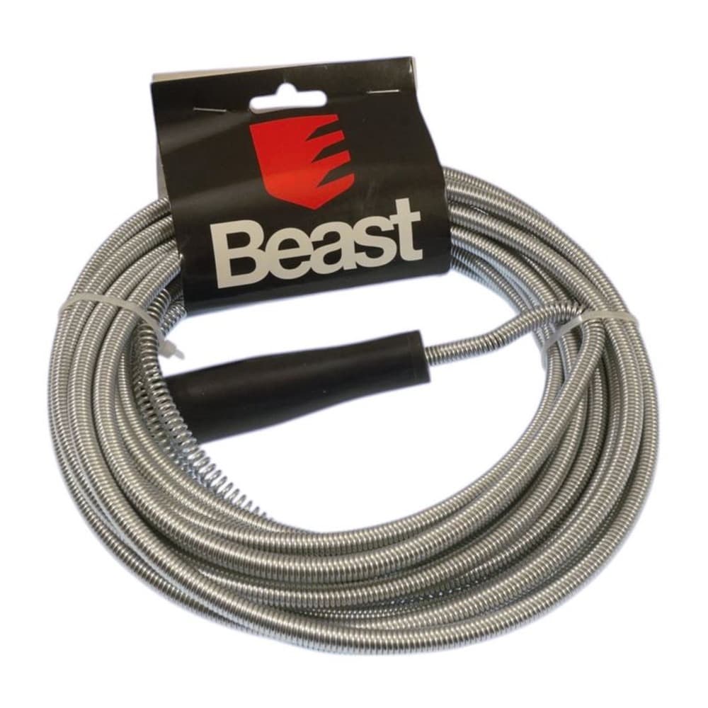 BEAST Spirala hydrauliczna 8 mm x 7,5 m do udrażniania rur i odpływów