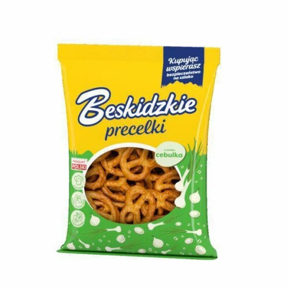 Beskidzkie Precelki o smaku cebuli 120g