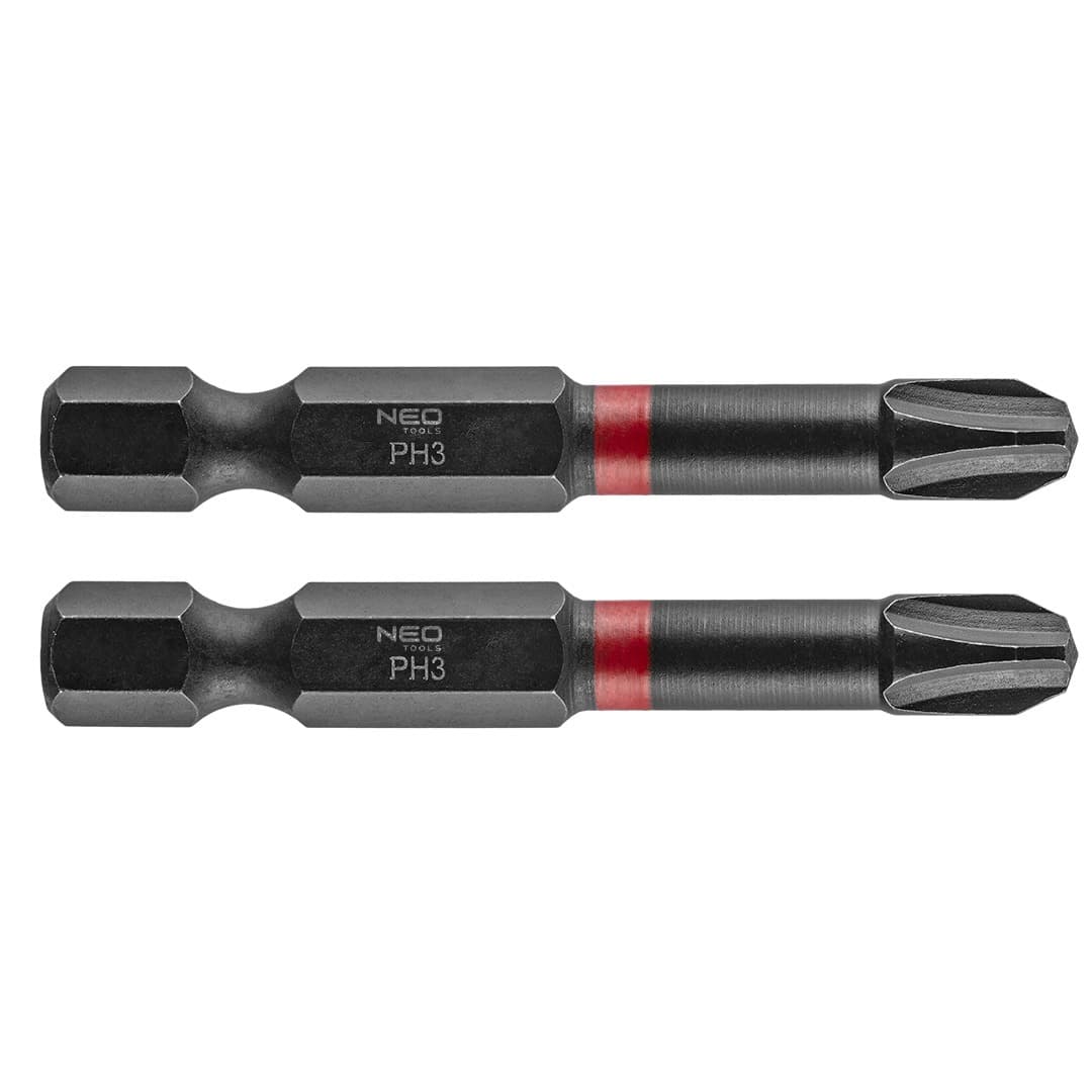 Bity udarowe PH3 długość 50 mm zestaw 2 sztuki