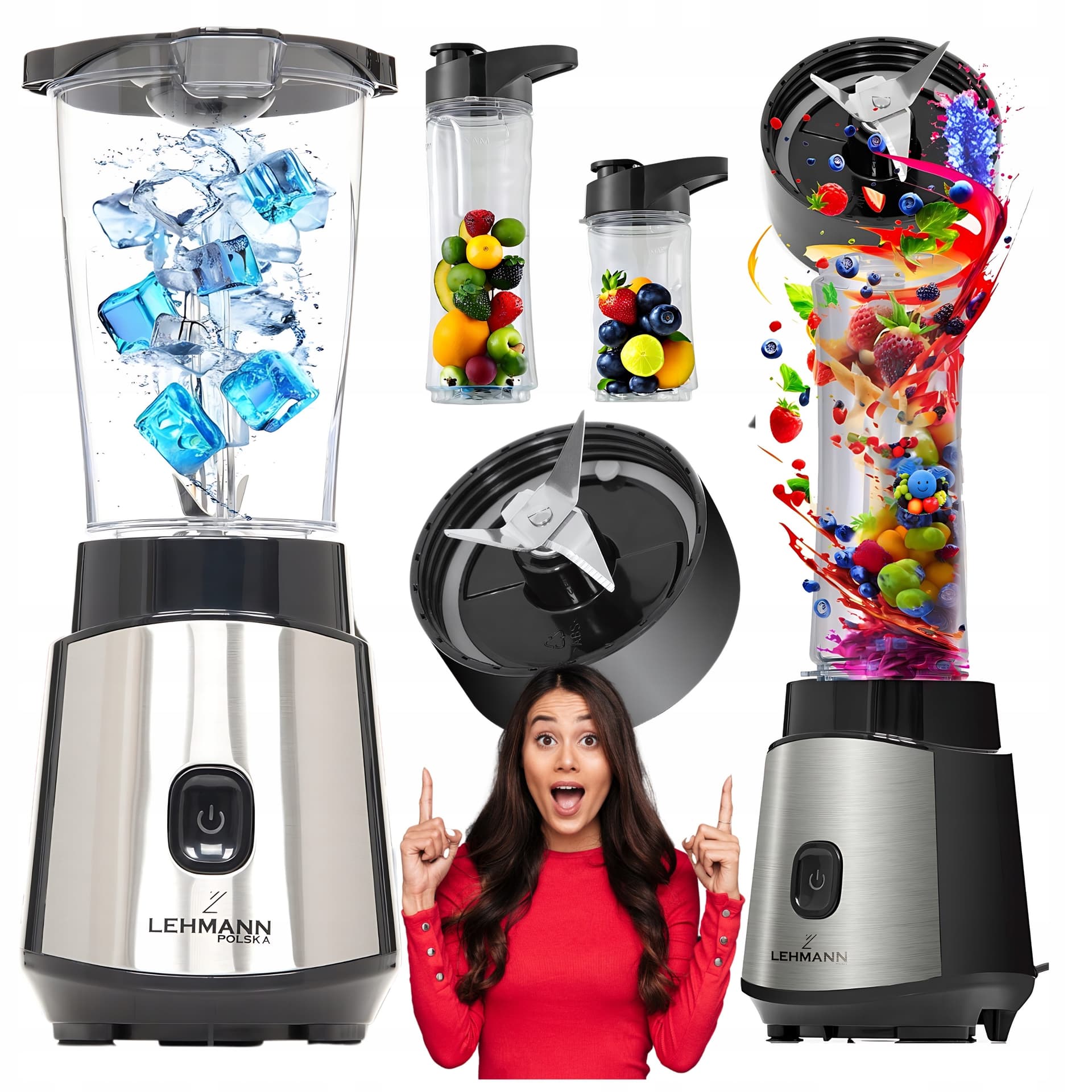 Blender kielichowy o mocy 1200W marki Maestro