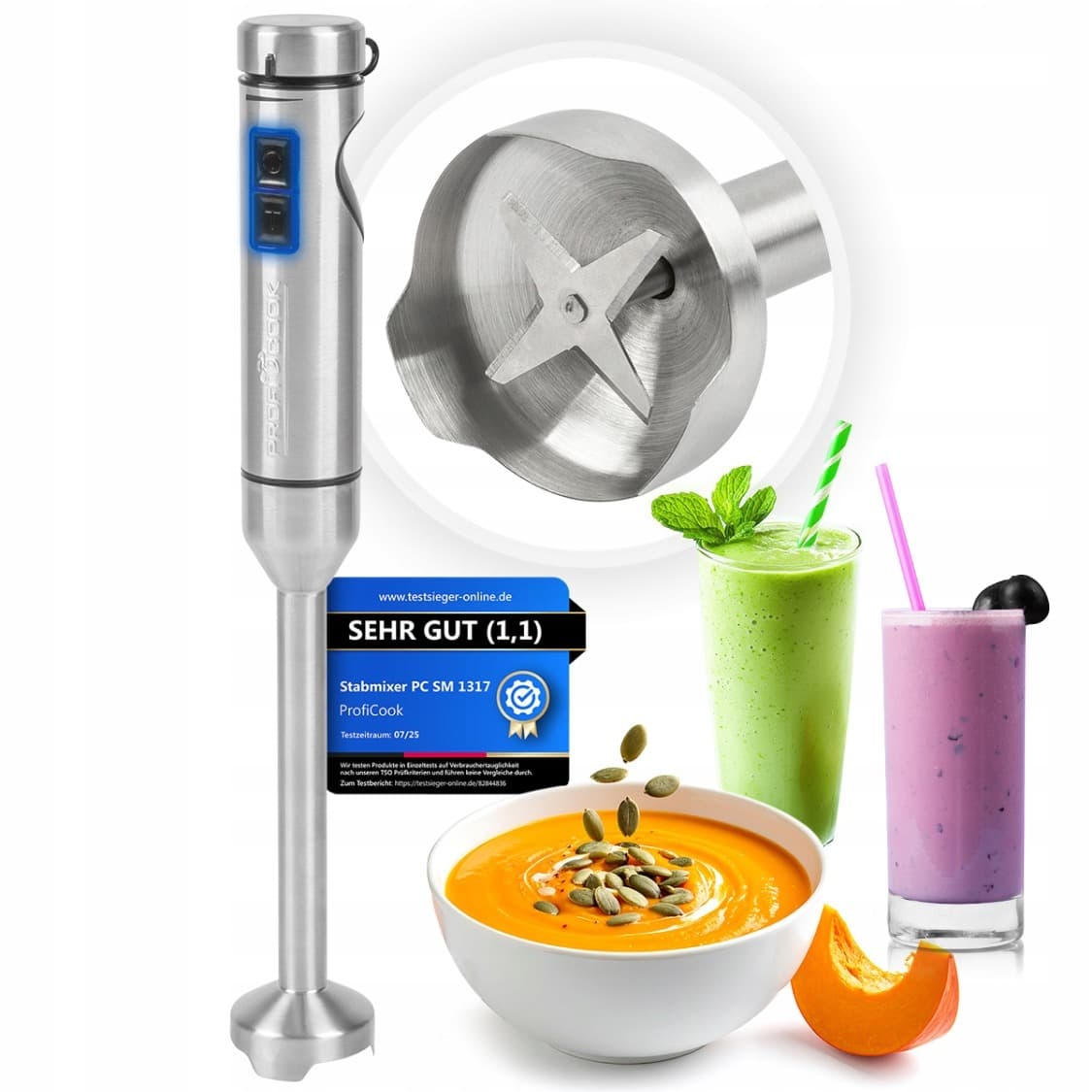 Blender kielichowy Proficook PC-SM 1317 INOX