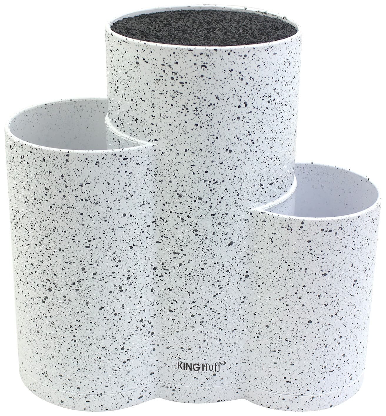 Blok na noże uniwersalny 3 w 1 marmurkowy Kinghoff