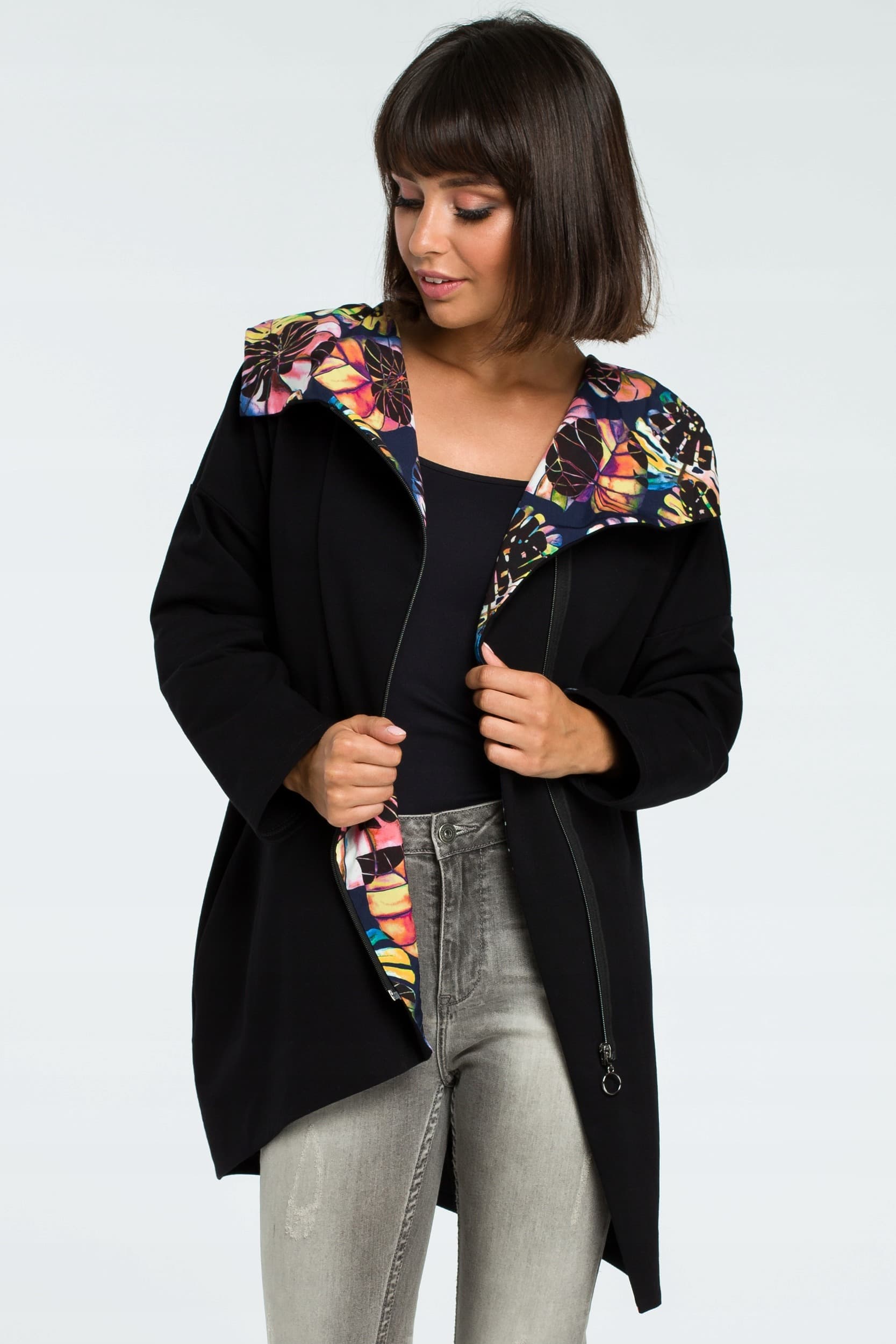 Bluza damska z kapturem rozmiar 38