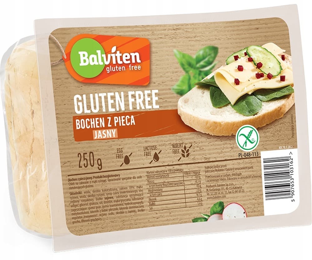 Bochen jasny Balcerzak B/GL 250 g