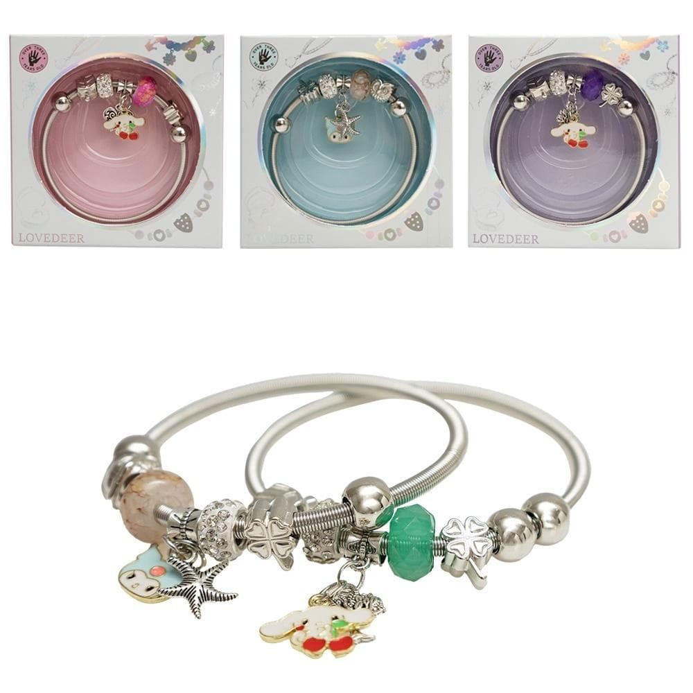 Bransoletka z charmsami mix dla dzieci