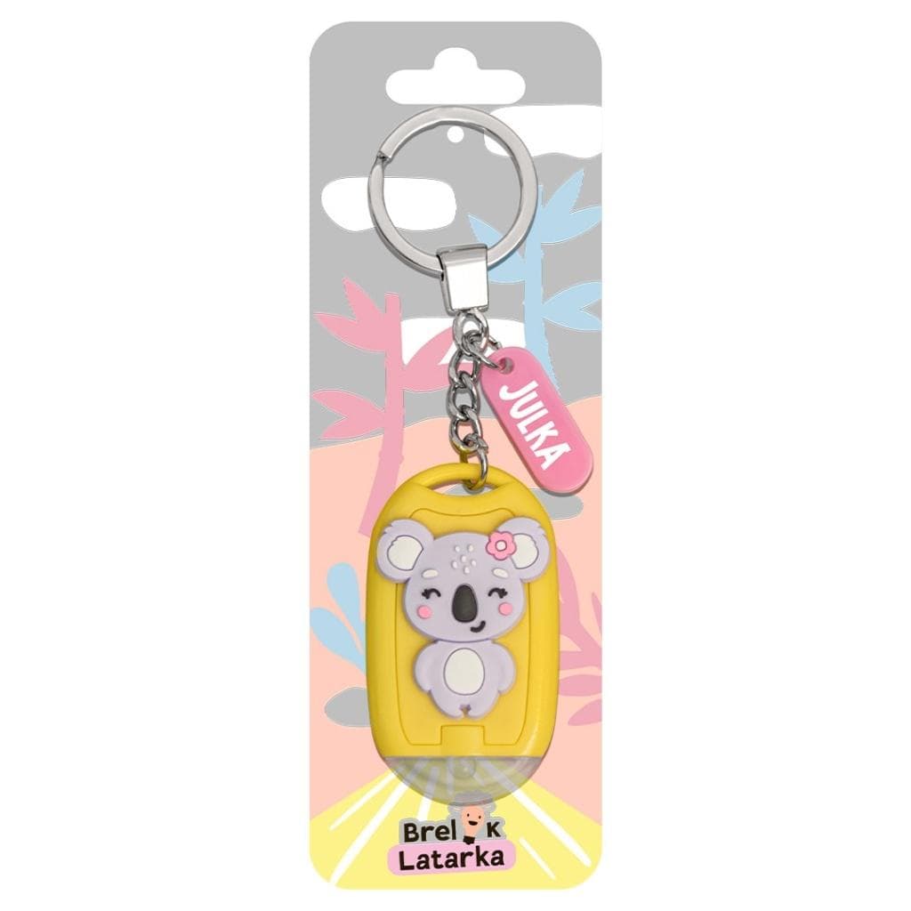 Brelok 3D z latarką - Julka