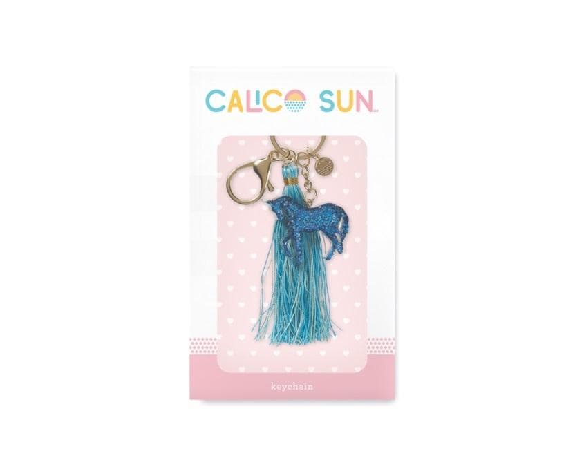 Calico Sun Brelok Lucy - jednorożec z brokatem, dodatek do kluczy i torebki