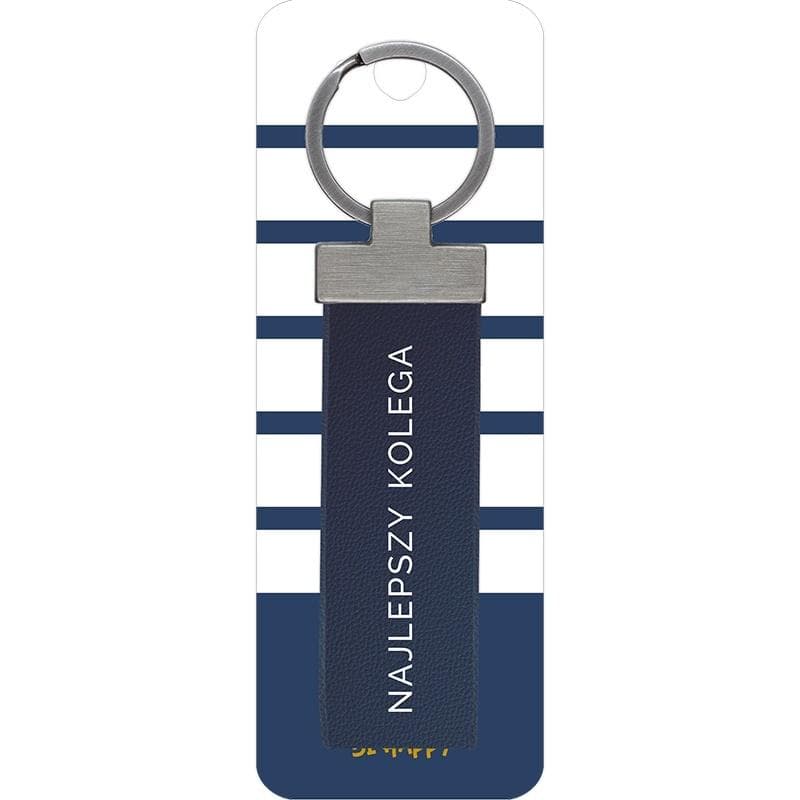 Stylowy brelok prezentowy dla najlepszego kolegi