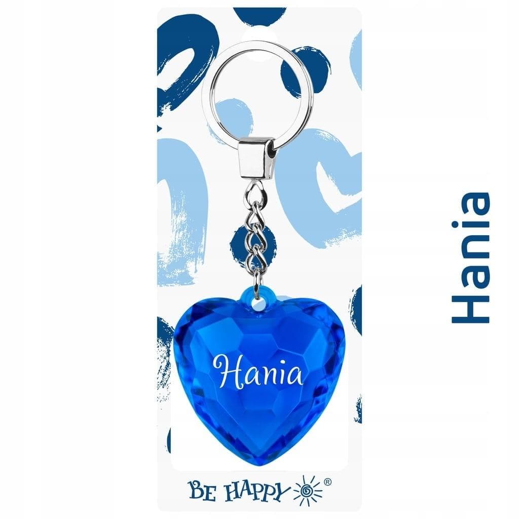 Brelok serce - idealny dodatek do kluczy, plecaka lub torebki