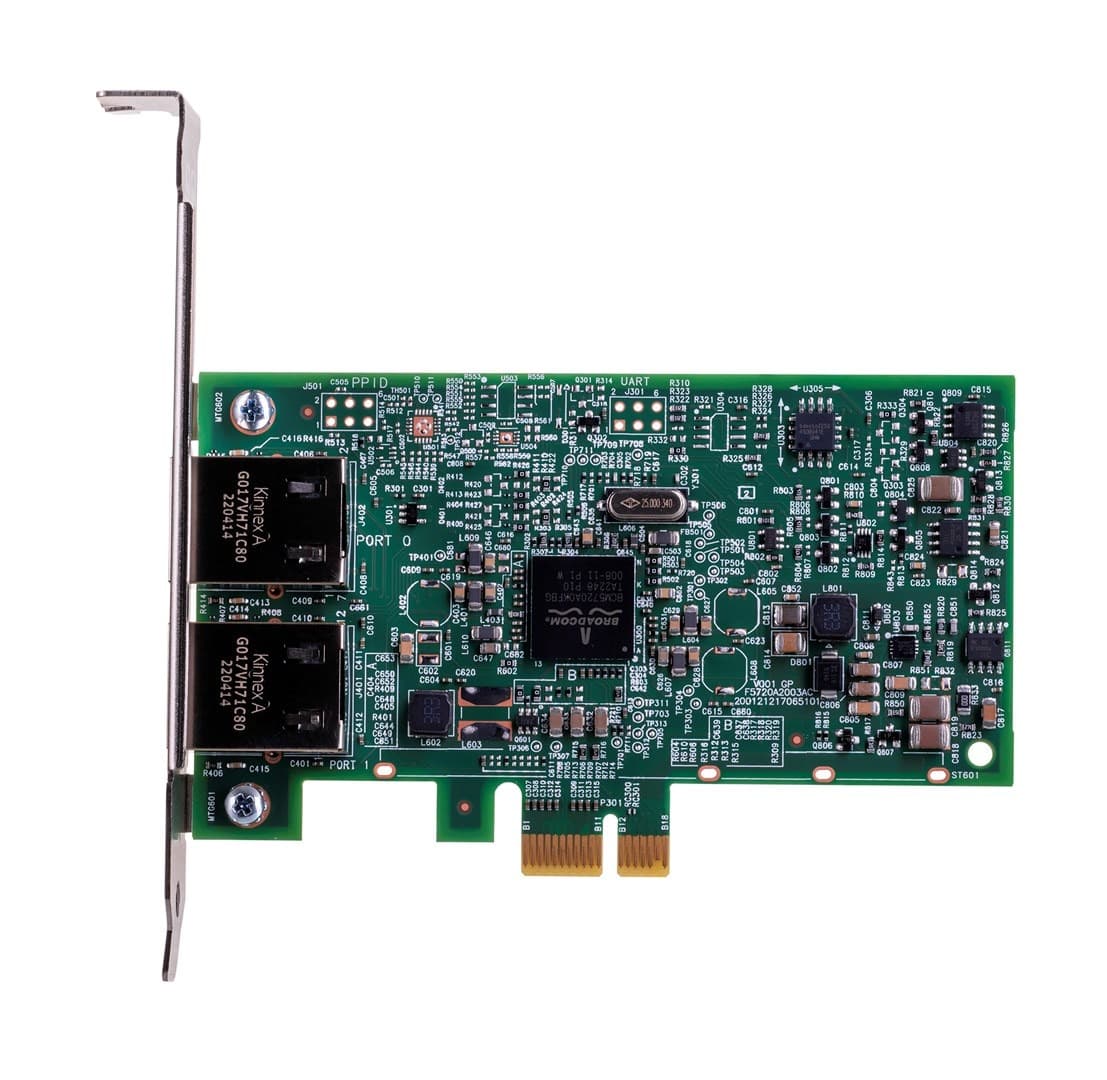 Broadcom karta sieciowa 2x 1GbE RJ45 PCIe NIC 2.0 x1