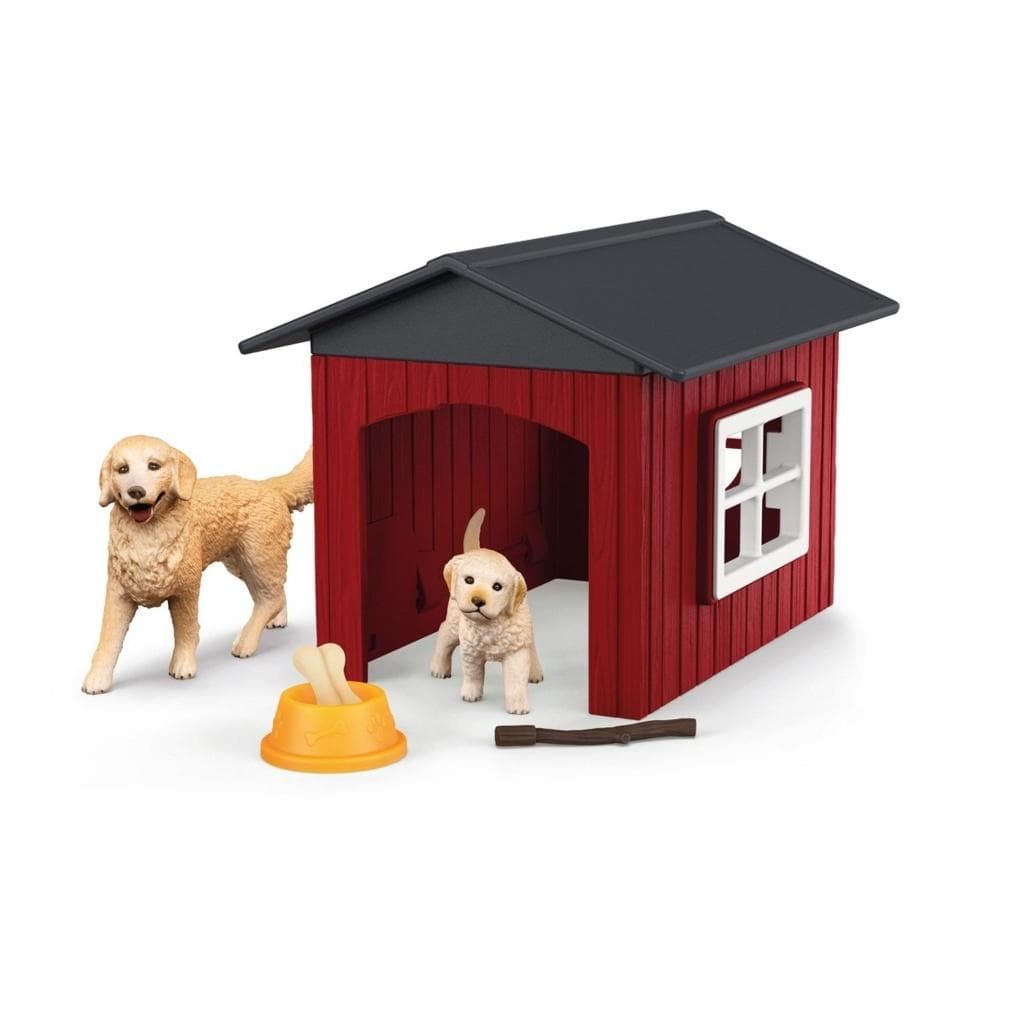 Buda dla psa z Golden Retrieverem Farm World SLH42722