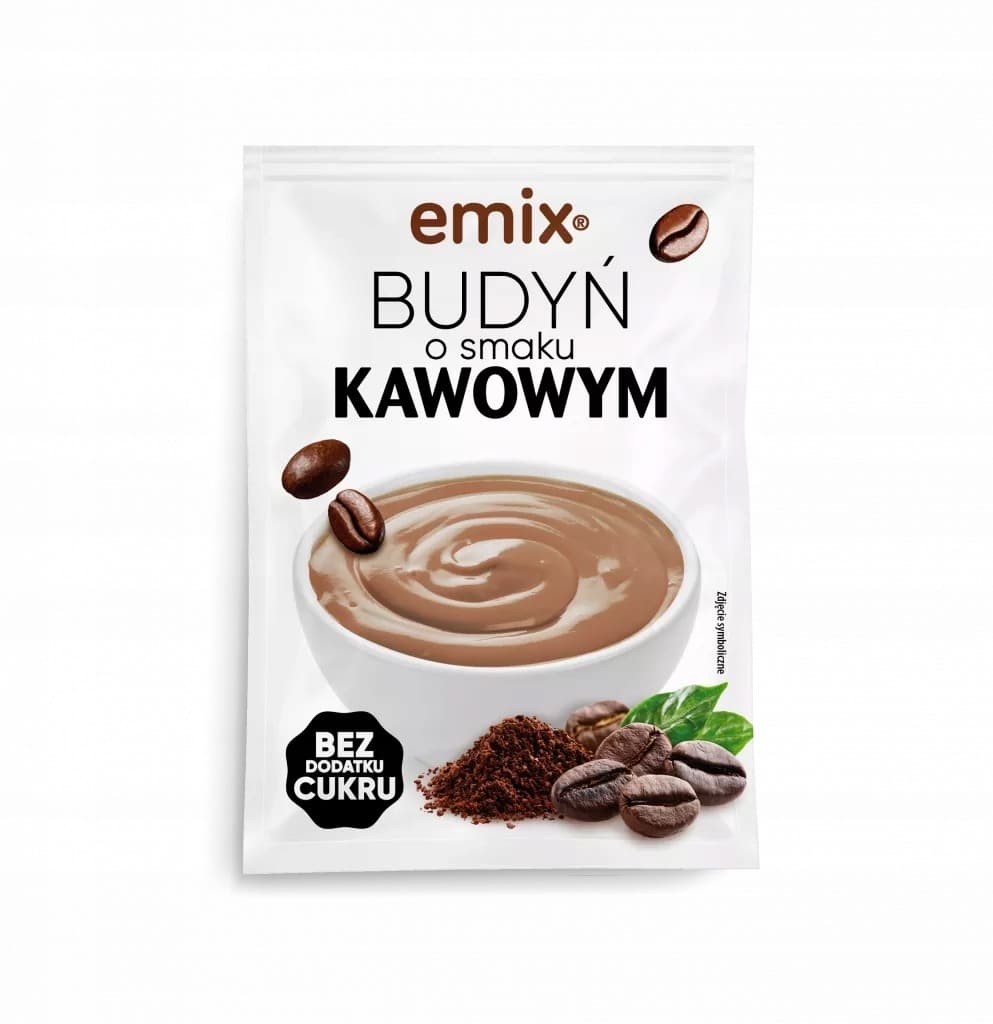 Budyń o smaku kawowym Emix 40 g