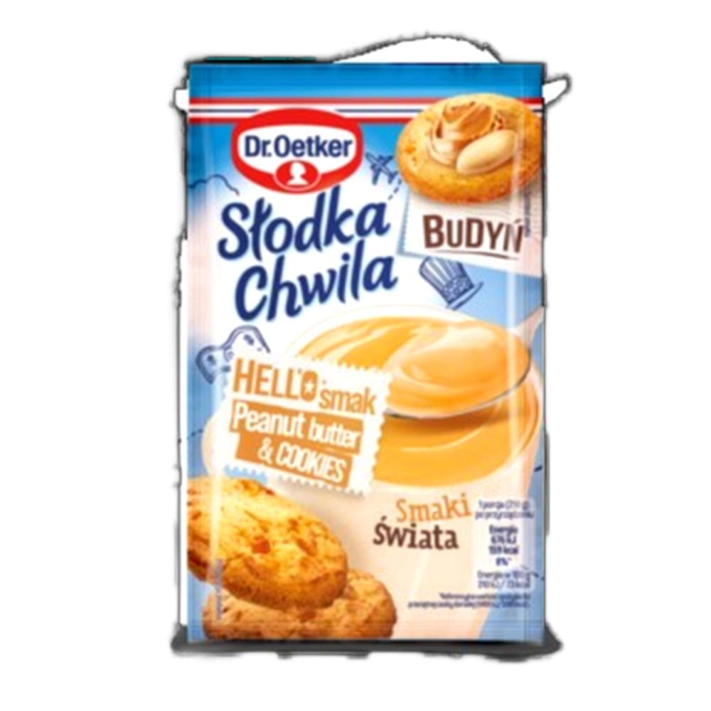 Budyń o smaku masła orzechowego i ciasteczek Dr. Oetker 43 g
