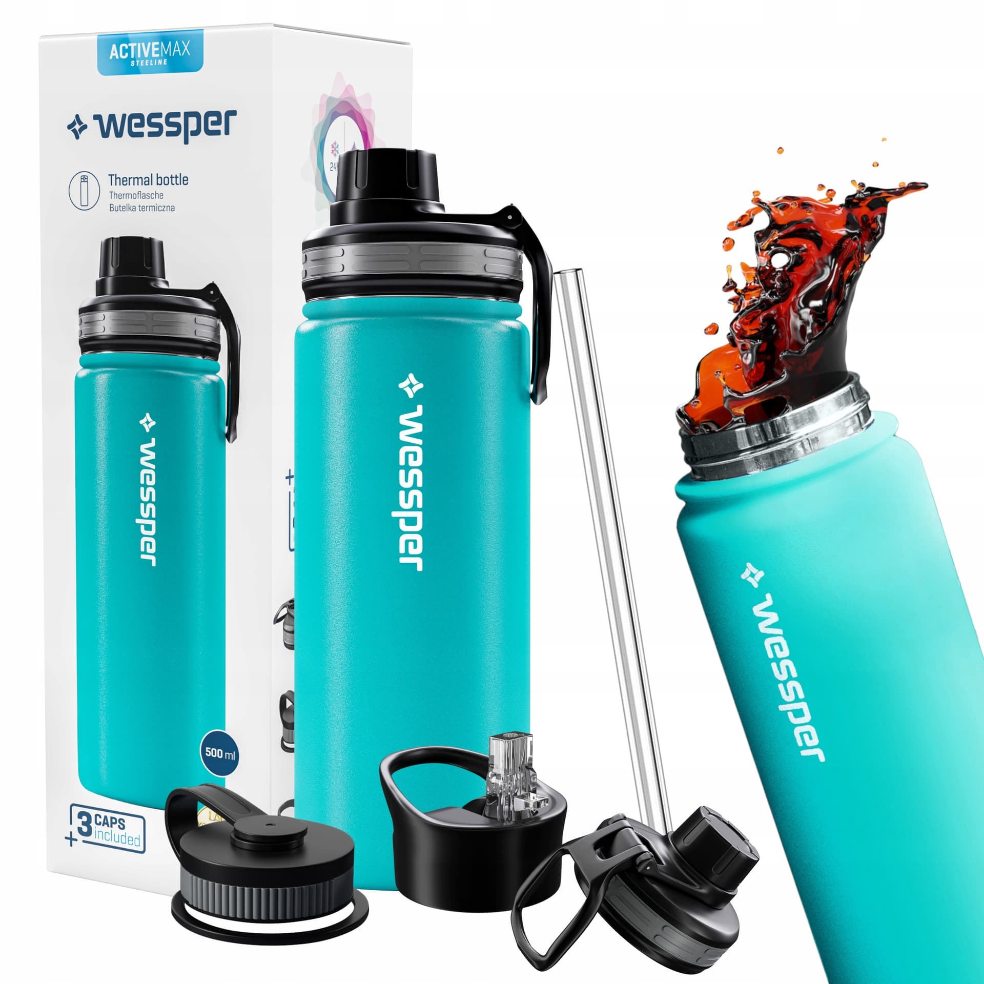 Butelka termiczna stal nierdzewna 500 ml