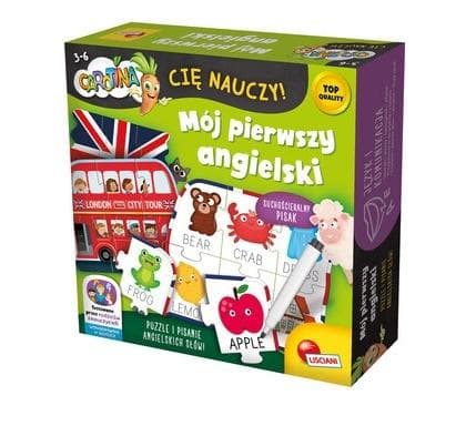 Carotina Mój Pierwszy Angielski - edukacyjna gra dla dzieci