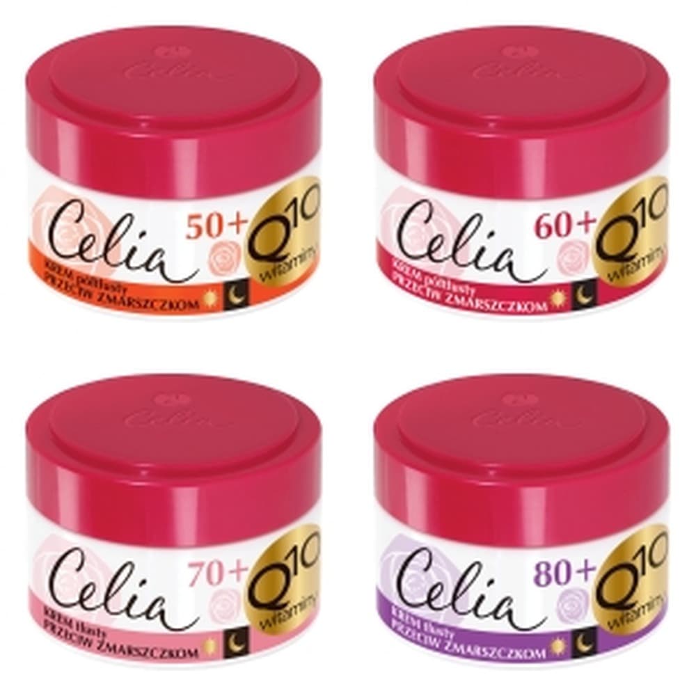 Celia Zestaw Q10 - krem do twarzy i okolice oczu