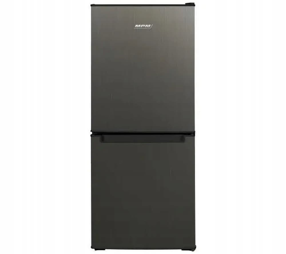Chłodziarka z zamrażalnikiem MPM 108 KB 45 srebrna/inox